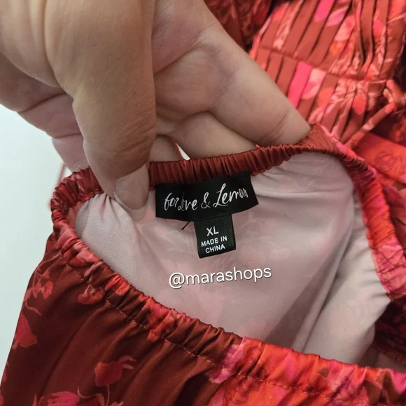 For Love & Lemons Alia Mini Floral Dress - Picture 6 of 8